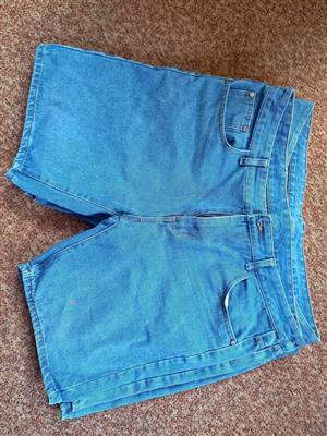 5 Mens Size 40 Jean Shorts