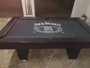 Jack Daniel's pool table for sale.