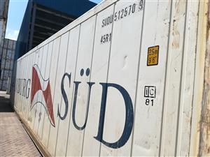12m non-running reefer containers for sale