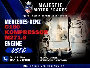 Mercedes-Benz C180 Kompressor M271.9 Petrol Engine for Sale - Used