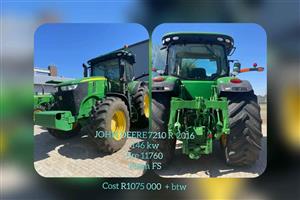 JOHN DEER 7210 2016