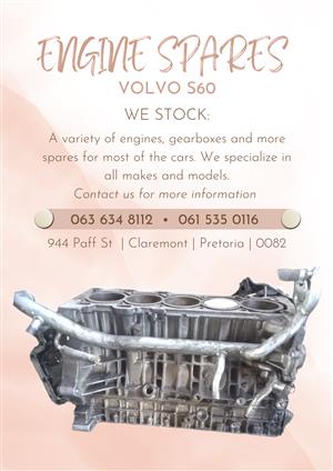 Volvo s60 engine spares 
