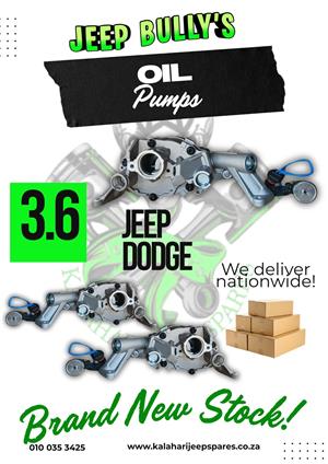 3.6 Oil Pumps | Brand New 