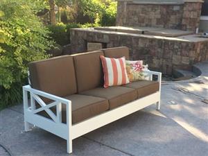 out door patio chair without cushion