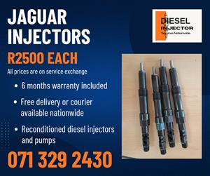 JAGUAR INJECTORS FOR SALE WITH WARRANTY 