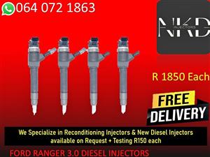FORD RANGER 3.0 DIESEL INJECTORS FOR SALE