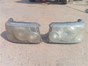 2008 range rover sport left and right headlight 