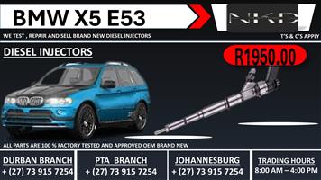 BMW X5 E53 Diesel Injectors 