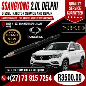 FOR SSANGYONG (BRAND NEW) INJECTORS ON SALE TODAY 