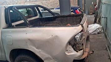 Gd6 double cab loading bin damaged