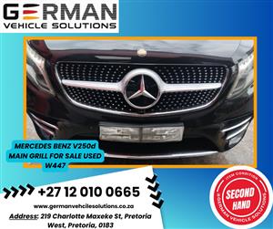 mercedes benz v250d w447 main grill for sale used 