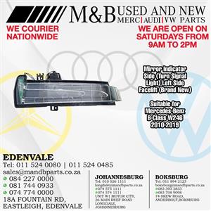 Side Mirror Indicator (Turn Signal Light) Left Side FaceLift (Brand New)
