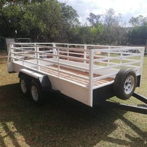 Fleetco 4 meter double axle trailer