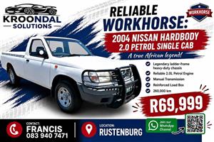 2004 Nissan Hardbody 2.0 Petrol single cab
