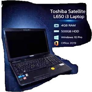 Toshiba Satellite L650 i3 Laptop