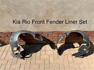 Kia Rio Front Fender Liner Set