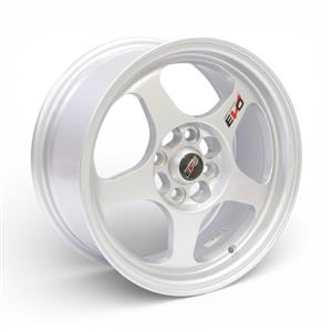 15″ RGW5579 4/100 Silver Alloy Wheels