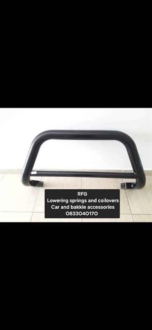 2016 +  Toyota hilux Gd6 black nudge bar