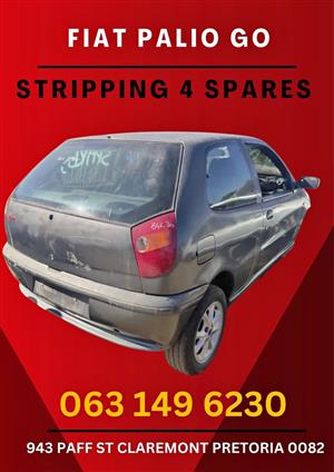 Fiat palio go stripping for spares 