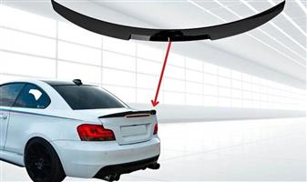 1 Series BMW boot spoiler