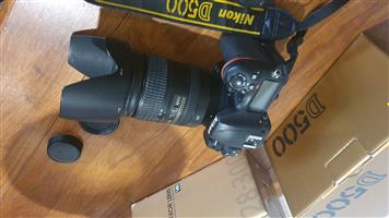 Nikon D500 & Nikkor lens 28-300mm 