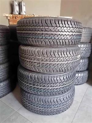 265 60 18 Dunlop Grantrek AT (NEW TYRES)