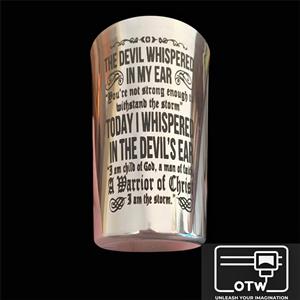 I am the Storm Steel Glass