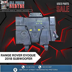 Range Rover Evoque 2018 Subwoofer 