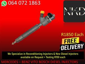 DIESEL INJECTORS FOR MERCEDES VITO BOSCH DIESEL INJECTORS FOR SALE