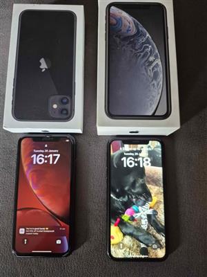 I phones 11 and XR FOR SALE.