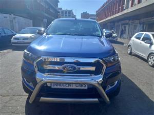 2014 FORD RANGER 3.2 XLT DIESEL, AUTOMATIC 4X4, DOUBLE CAB, BLUE COLOUR