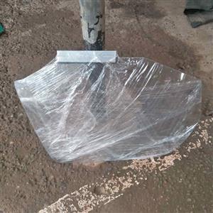 Opel corsa b series sedan back driver side door window