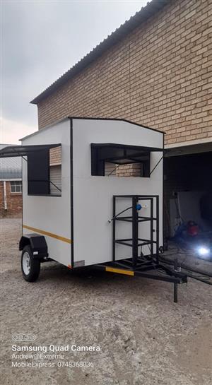Extreme mobile food trailer.  2m x 1.7m