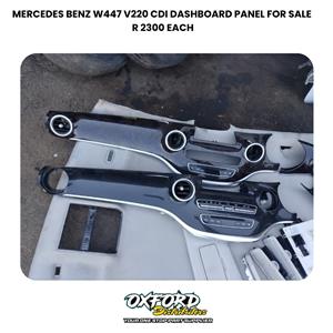Mercedes W447 V220 CDI Dashboard Panel / Fascia for sale 