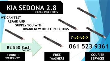 Diesel injectors for KIA SEDONA for sale with test reports 