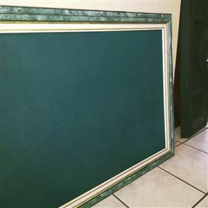 Framed chalk board