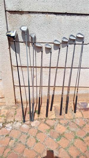 Golf clubs for sale. Make me an offer