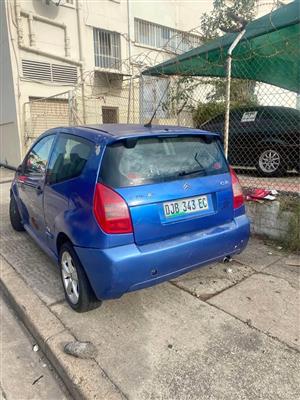 Citroen c2  for stripping All parts is available Adresss 557 Govan Mbeki Avenue