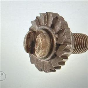 1969 MGC handbrake adjuster ratchet wheel