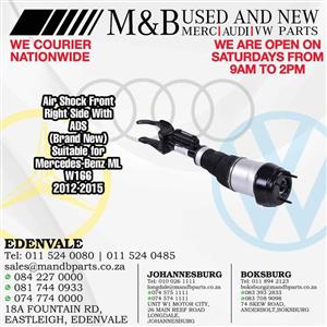 Air Shock Front Right Side with ADS (Brand New) Suitable for Mercedes-Benz ML W