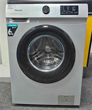 Hisense 6kg front loader washing machine, model WFVC6010S.
