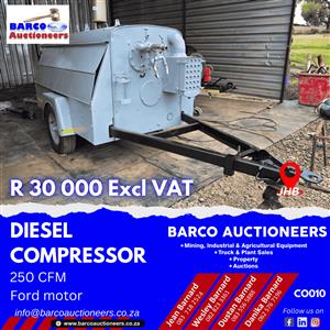 Diesel compressor 250 CFM