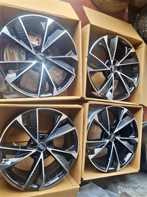 Audi A3,A4 Brand new mags size 18 pcd 5x112 Et35
