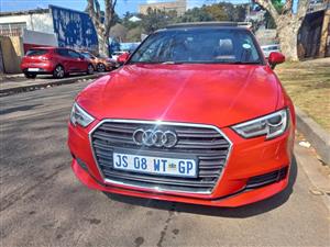 2019 Audi A3 Hatchback 3.0 Tfsi Automatic Petrol Red, Sunroof, 99000kms,