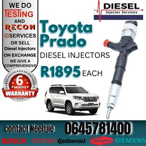 Toyota Prado diesel injectors for sale