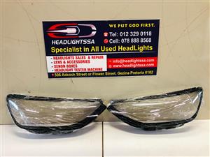 Audi A4 B9 left and right side headlight replacement lens (2020)