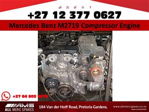 Mercedes Benz Merc om2719 compressor used engine for sale 