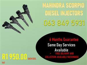 MAHINDRA SCORPIO DIESEL INJECTORS BRITS NOORD WES 