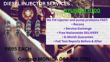 HYUNDAI H100 Affordable Diesel Injector Reconditioning