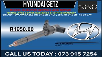 Hyundai Getz Diesel Injectors